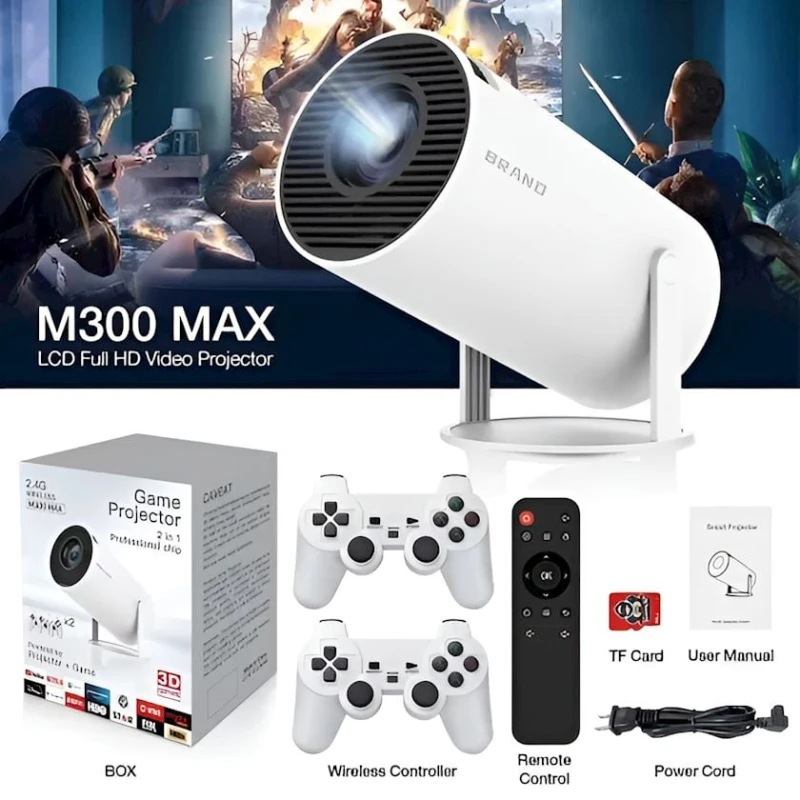 Proyektor Game Projector M300 Max Proyektor Game Projector M300 Max