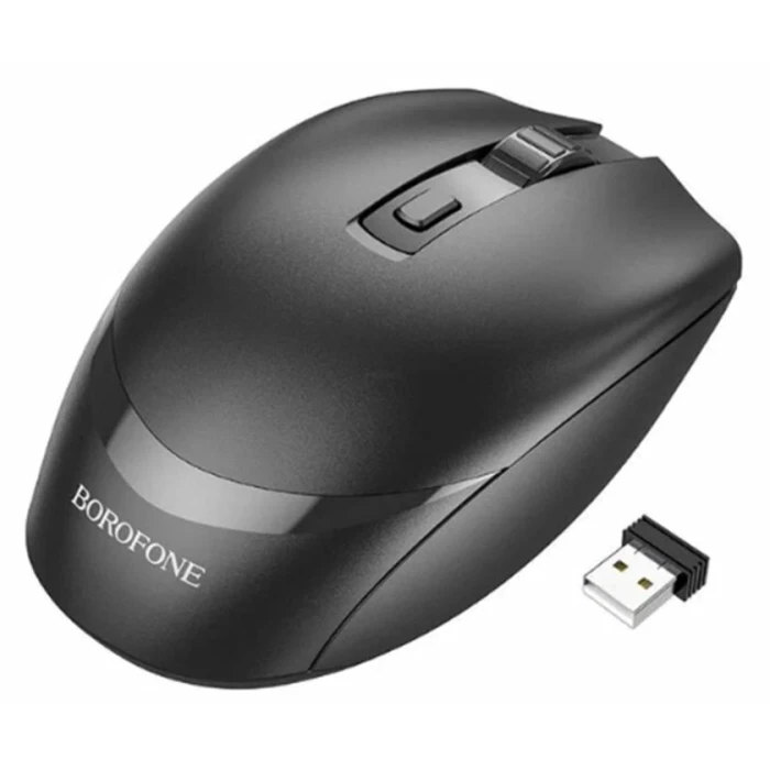 Мышь Borofone BG7 Business 2.4G Platinum Black Мышь Borofone BG7 Business 2.4G Platinum Black