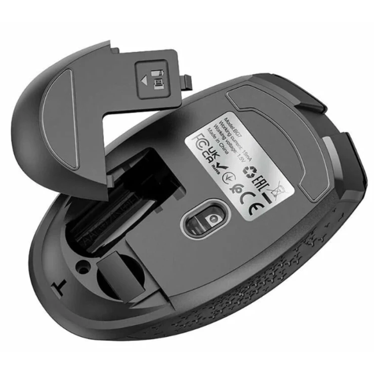 Мышь Borofone BG7 Business 2.4G Platinum Black Мышь Borofone BG7 Business 2.4G Platinum Black