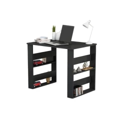 Компьютерный стол Art Mebel Art_Komp_Masası 160, черный, 75x90x60 см