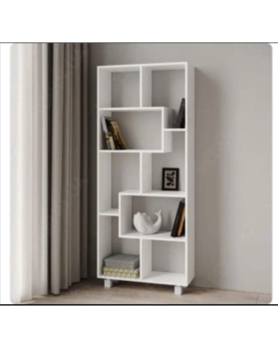 Stellaj HS Group 014, ağ, LDSP, 180x24x90 sm
