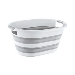 Складная корзина для белья Hobby Life Magic 25 л, серая Складная корзина для белья Hobby Life Magic 25 л, серая