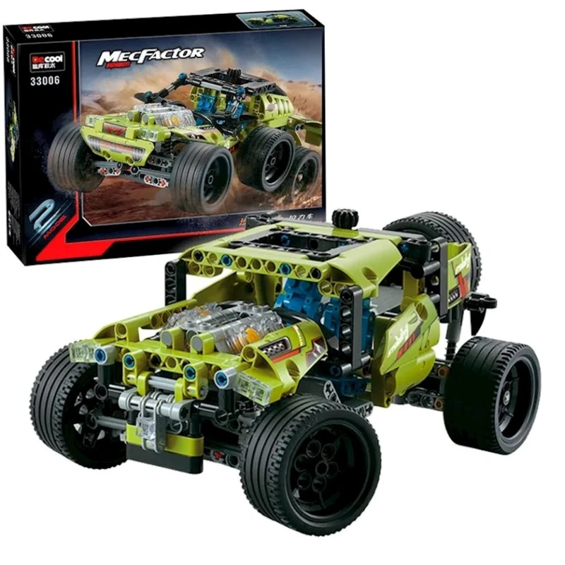 Konstruktor Decool 33006 Sandstorm rally car 423 parça