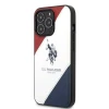 Çexol U.S. Polo ASSN Double Horse Embossed Logo PU Leather Tricolor Apple iPhone 14 Pro üçün - 1967000023639