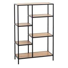 Stellaj JYSK Trappedal 5 rəf, 70x30x109 sm, qəhvəyi/qara