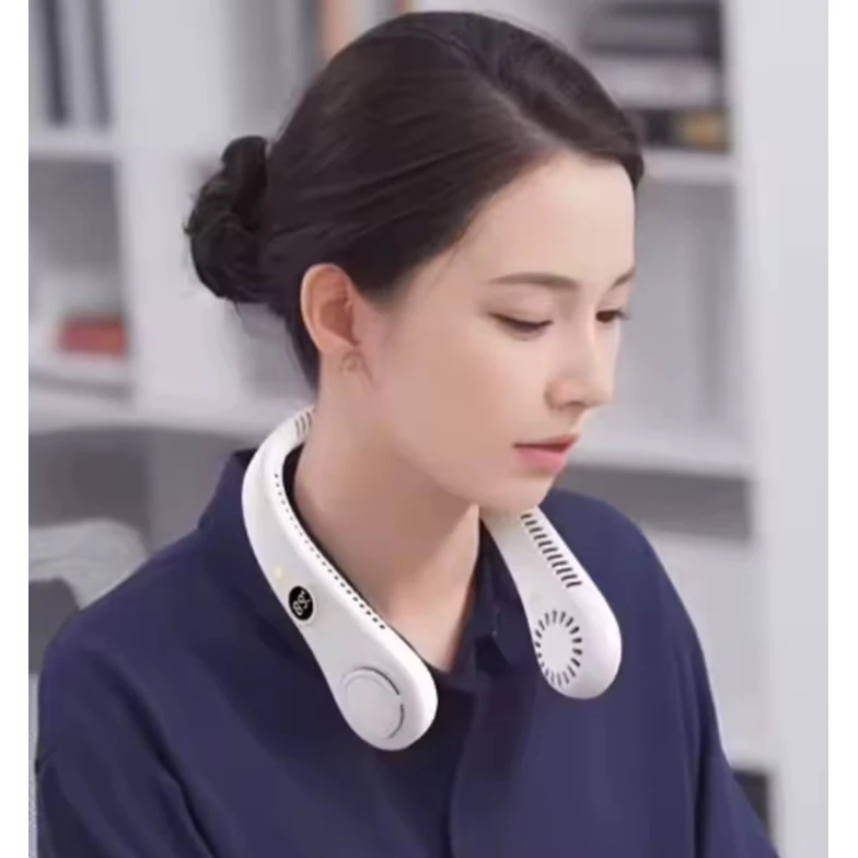 Вентилятор на шею трехскоростной безлопастной Вентилятор на шею трехскоростной безлопастной