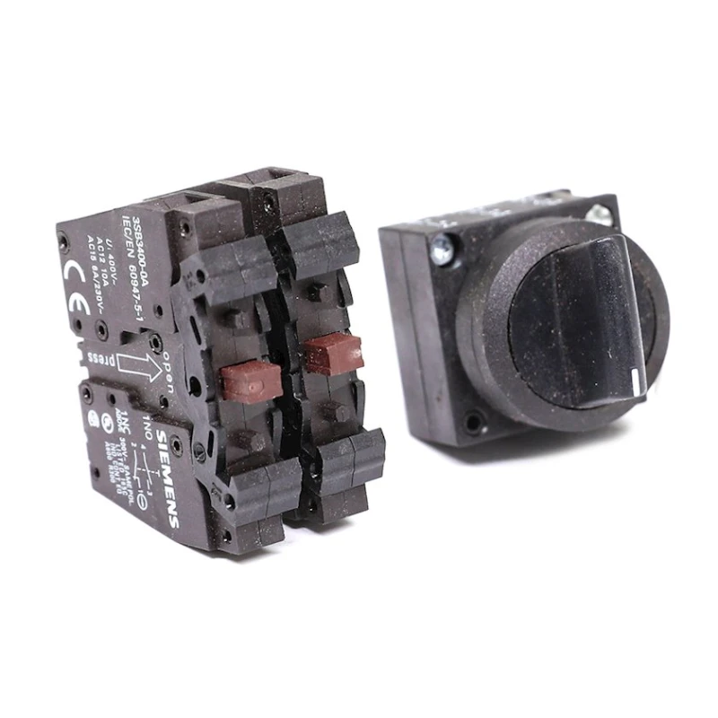 Выключатель Siemens 3SB3208 - 2DA11, черный