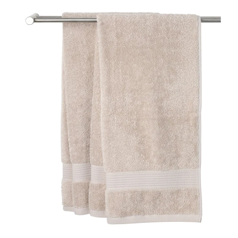 Банное полотенце JYSK Karlstad 40x60 см, хлопок, бежевый Банное полотенце JYSK Karlstad 40x60 см, хлопок, бежевый