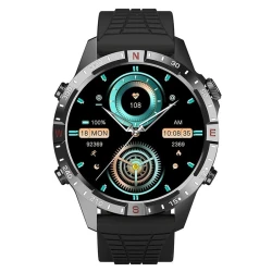 Ağıllı saat HK29 Hero Gümüş/Qara