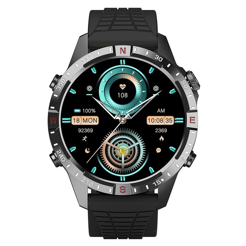 Ağıllı saat HK29 Hero Gümüş/Qara