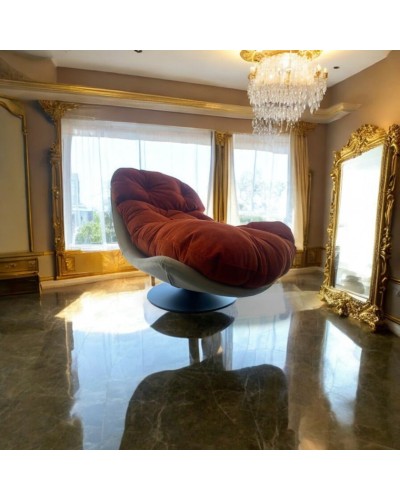 Kreslo Mayak MY38, 30x100x115 sm, narıncı
