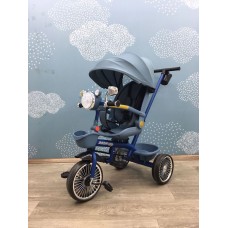 Uşaq üçün üçtəkərli velosiped A185, göy