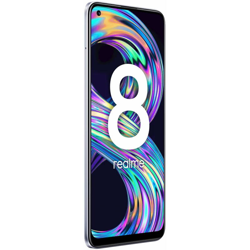 Смартфон Realme 8 6GB/128GB Cyber Silver (6941399044845)