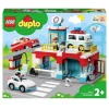 Конструктор LEGO Duplo Parking Garage and Car Wash 10948, 2+ лет, 112 элементов