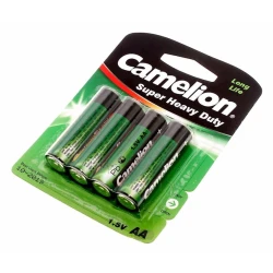 Аккумулятор Camelion Super Heavy Duty AA, 4 шт