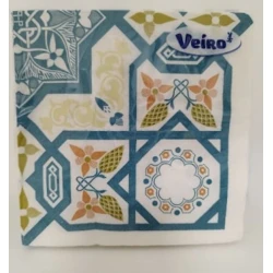 Kağız salfetlər Veiro şərq naxışlı, 20 əd, 33x33 sm