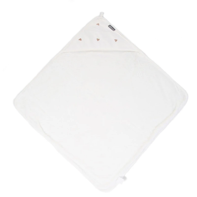 Детское полотенце Childhome CCBCJOH, 80x80 см, белое Детское полотенце Childhome CCBCJOH, 80x80 см, белое