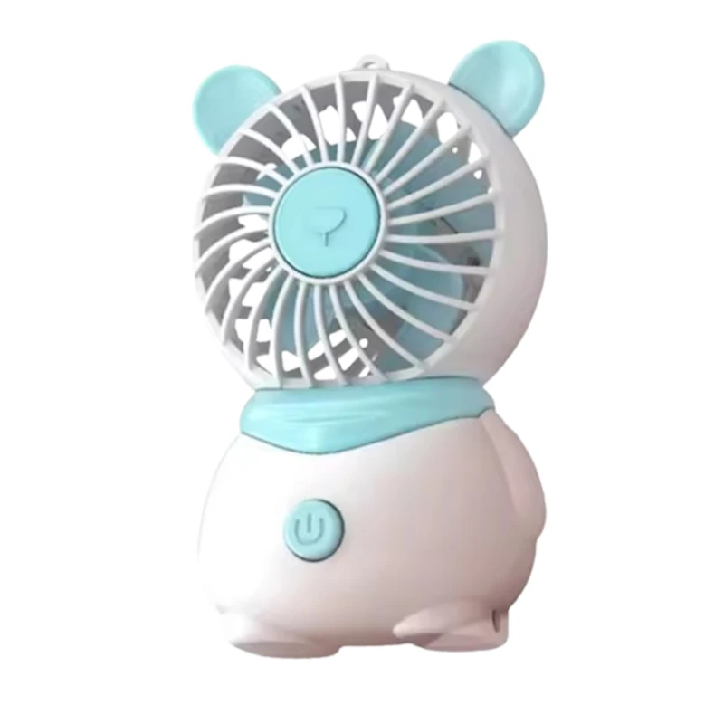 Mini-ventilyator Pig design, mavi