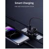Avtomobil üçün FM transmitter Recci Bluetooth LED USBx2 USB-C QC 3.1A
