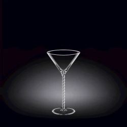 Набор бокалов для мартини Wilmax Julia WL‑888106/2C, 200 мл, хрусталь, прозрачный, 2 шт