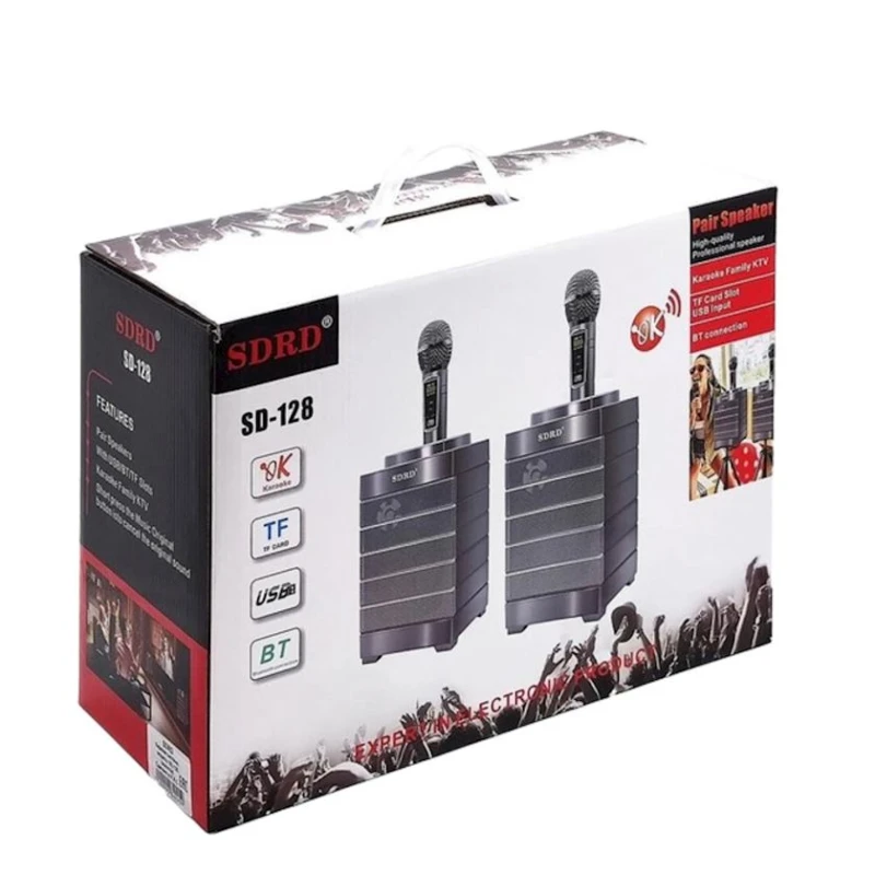 Портативная колонка SDRD SD-128 Grey