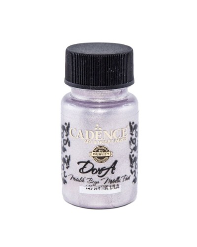 Akril boya-metallik Cadence Dora Metallic Paint 149 Antique Lilac 50 ml
