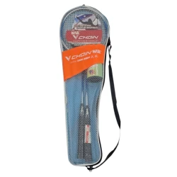 Комплект ракеток для бадминтона WS0818, черный Комплект ракеток для бадминтона WS0818, черный