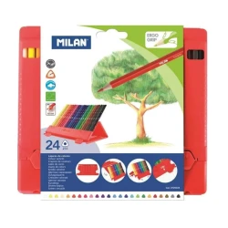 Набор карандашей Milan 0729324, 24 шт
