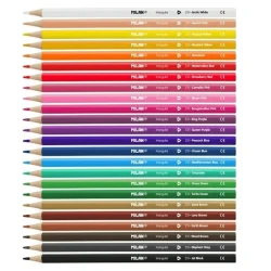 Набор карандашей Milan 0729324, 24 шт