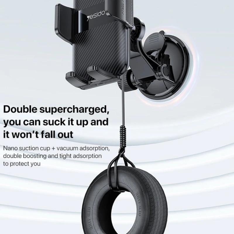 Telefon üçün avtomobil tutacağı Yesido C175 for 4.7