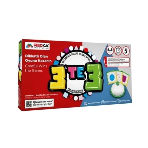 Развивающая игра Redka 3TE3, 5+ лет