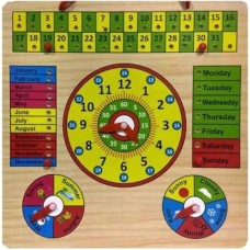Çoxfunksiyalı öyrədici lövhə, 3 yaşdan, 30x30 sm, rəngbərəng