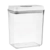 Контейнер для хранения продуктов Leggno PTC60FCN29, 2900 мл, 1 шт., 10.6х16х24.5 см, пластик, белый/прозрачный
