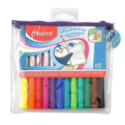 Набор маркеров Maped Marker Pep's 741817 для досок, круглые, 12 шт, 1.5 мм