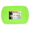 Bişirmə üçün qəlib Pyrex Cook&Store, qapaqlı, şüşə, şəffaf/yaşıl, 40x27 sm, 4.5 l