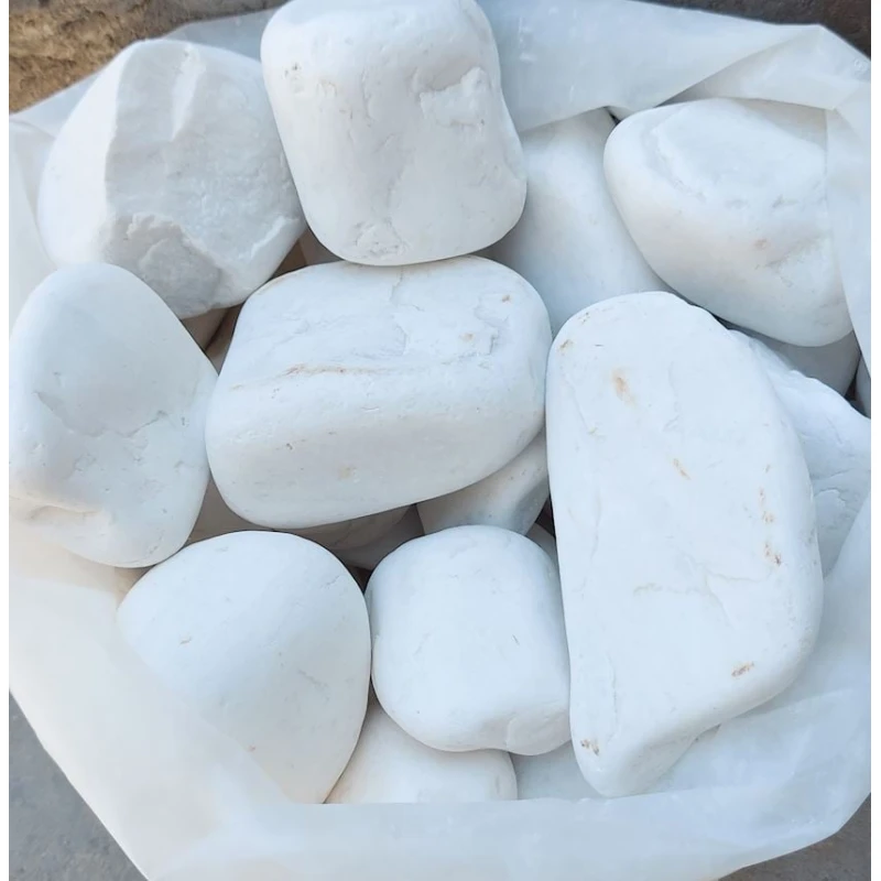 Декоративные камни F35 214, белые, 8-12 см Декоративные камни F35 214, белые, 8-12 см