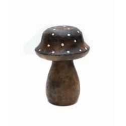 Декоративная фигурка Hom-me 106114, 12 см, дерево, коричневый