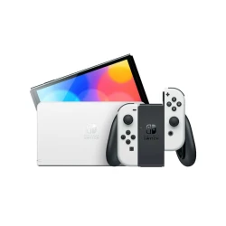 Портативная игровая приставка Nintendo Switch OLED Model 64GB White