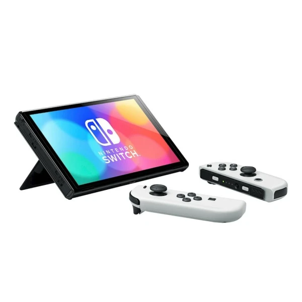 Портативная игровая приставка Nintendo Switch OLED Model 64GB White Портативная игровая приставка Nintendo Switch OLED Model 64GB White