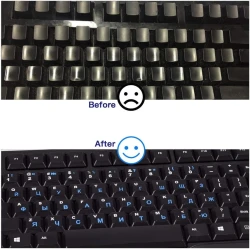 Стикеры для клавиатуры Russian/English Keyboard, 2 шт Стикеры для клавиатуры Russian/English Keyboard, 2 шт