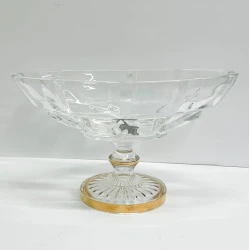 Конфетница Ferrmont 3021, 36x19 см, прозрачная Конфетница Ferrmont 3021, 36x19 см, прозрачная