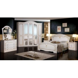 Набор мебели Forest Deko Grup Yod-34 Valeriya, коричневый/белый Набор мебели Forest Deko Grup Yod-34 Valeriya, коричневый/белый