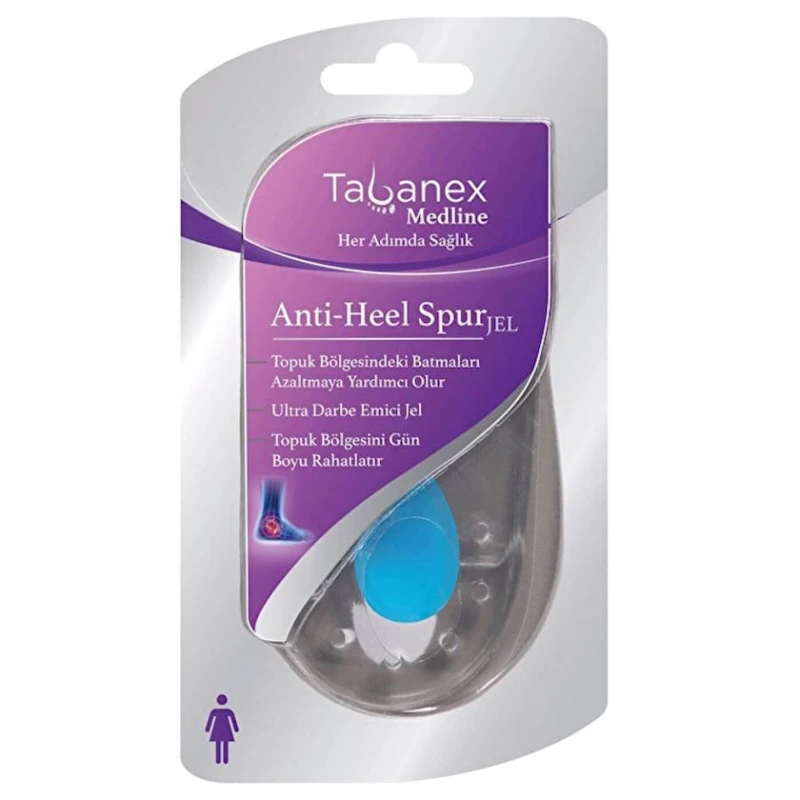 Ayaqqabı üçün gel taxmalar Tabanex Anti Heel Spur qadınlar üçün, ölçü 35-40 Ayaqqabı üçün gel taxmalar Tabanex Anti Heel Spur qadınlar üçün, ölçü 35-40