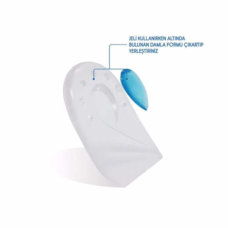 Ayaqqabı üçün gel taxmalar Tabanex Anti Heel Spur qadınlar üçün, ölçü 35-40 Ayaqqabı üçün gel taxmalar Tabanex Anti Heel Spur qadınlar üçün, ölçü 35-40