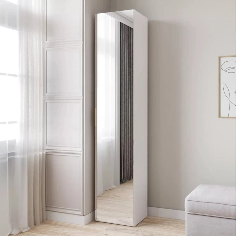 Şkaf Art Mebel 3, 210x50x45 sm, laminat, ağ