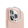 Çexol Uniq Lino Hue MagSafe Apple iPhone 15 Pro Max üçün Pink - 8886463685778