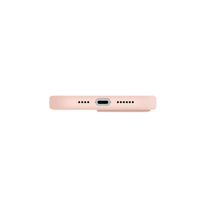 Çexol Uniq Lino Hue MagSafe Apple iPhone 15 Pro Max üçün Pink - 8886463685778