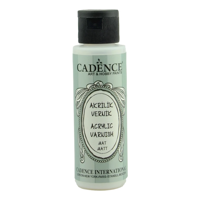 Лак Cadence Water Based Acrylic Varnish акриловый матовый, 70 мл