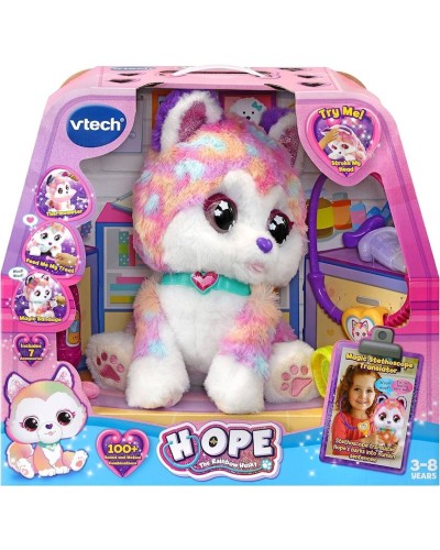 İnkişaf etdirən oyuncaq VTech Hope the Rainbow Husky 80-529703, 3-8 yaş