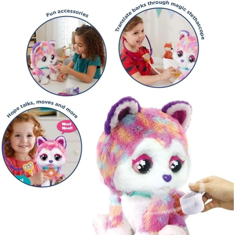Развивающая игрушка VTech Hope the Rainbow Husky 80-529703, 3-8 лет